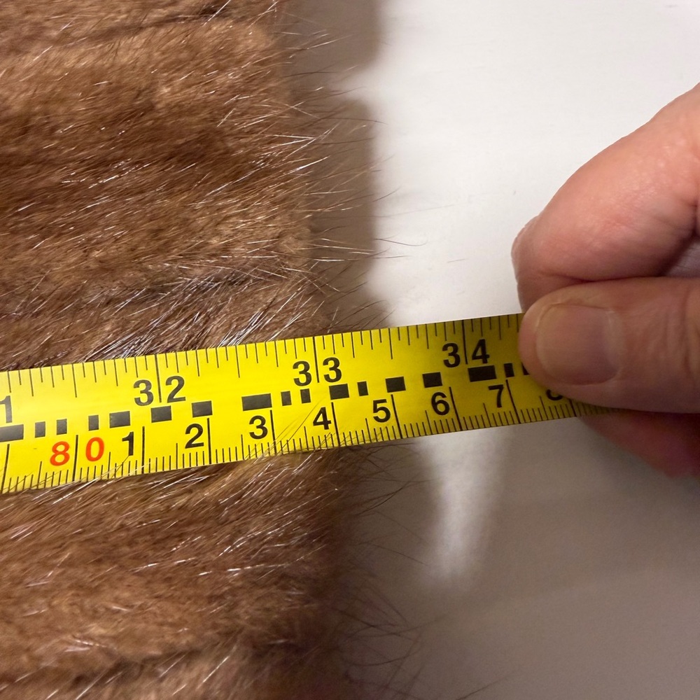 🤎 Vintage 60s/70s Mink & Leather Coat | Fields of Monroe | Luxe Heritage Fur 🤎 - Picture 13 of 14
